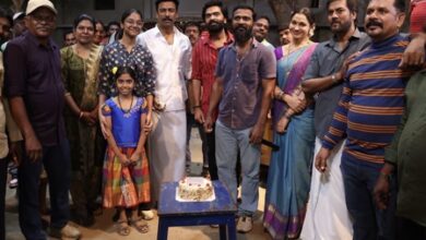 Simbu’s ‘Arasan’ unit celebrates Samuthirakani’s birthday with cake cutting ceremony!