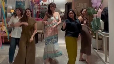 Tahira Kashyap grooves on hubby Ayushmann Khurrana’s ‘Roop Di Rani’ with her girl gang