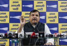 ‘Elected on mandate of AAP, now speaking against it’: Sanjay Singh seeks disqualification of 7 defected MPs