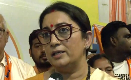 ‘Rahul Gandhi has accepted BJP’s victory in Bengal,’ says Smriti Irani