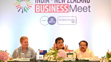 Piyush Goyal, New Zealand Trade Minister hold discussions with exporters in Agra