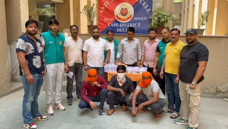 Delhi: Illegal arms supply network busted, three arrested