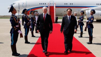 Russia’s Defence Minister meets Kim Jong-un in Pyongyang