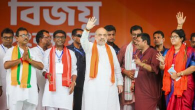HM Amit Shah attacks Mamata Banerjee for being soft on terrorists