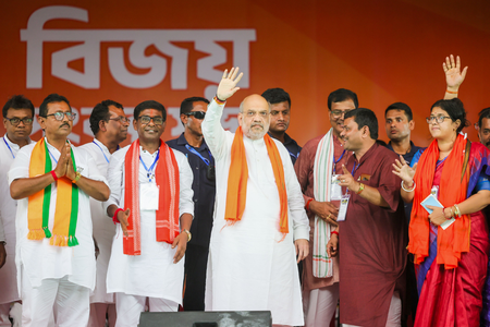 HM Amit Shah attacks Mamata Banerjee for being soft on terrorists