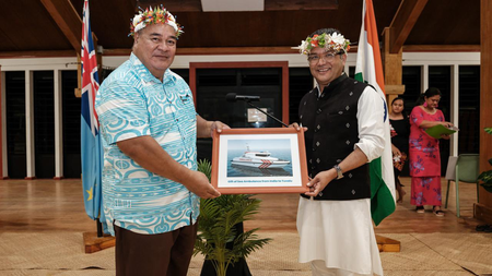 India hands over assistance for cultural, heritage preservation in Tuvalu