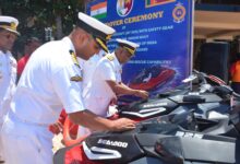 India provides watercraft to Sri Lankan Coast Guard for search and rescue
