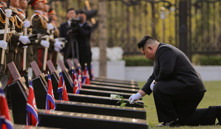 North Korea opens memorial honouring own troops killed in Russia’s war with Ukraine
