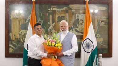 PM Modi meets new NITI Aayog member Gobardhan Das, says his rich work will enrich policy-making