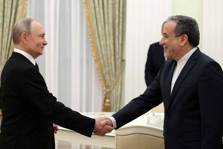 Iran’s FM Araghchi arrives in St Petersburg to hold talks with Russian President Putin