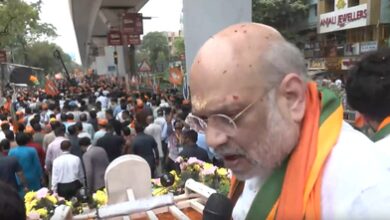 ‘Why listen to Mamata’: Amit Shah refutes Bengal CM’s charge of ‘paid’ supporters