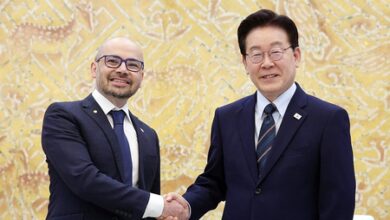 S. Korea’s President Lee, Google DeepMind CEO discuss responsible use of AI