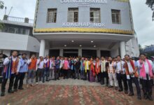 TMP members take oath in Tripura tribal council; BJP boycotts ceremony