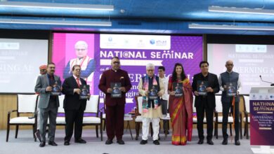 Maha Governor releases JGU’s AI Governance Report at national seminar on AI, Law and Society