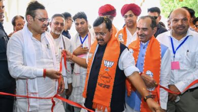 Nitin Nabin inaugurates 7 BJP offices in Rajasthan, says committed to grassroots outreach