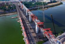 Gujarat: Sabarmati River bridge for bullet train corridor records steady progress