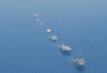 11 ships from five nations sail through South China Sea during multilateral exercise Balikatan