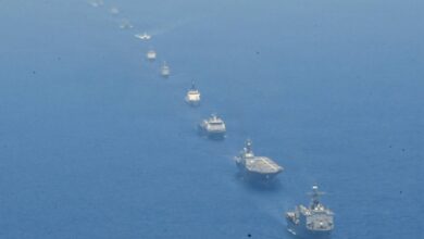 11 ships from five nations sail through South China Sea during multilateral exercise Balikatan