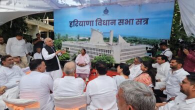 Haryana Congress MLAs boycott Assembly session on Women’s Reservation