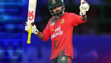 Towhid Hridoy’s fifty helps Bangladesh record highest successful chase at home