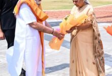 PM Modi gets grand welcome in Varanasi, women power in spotlight