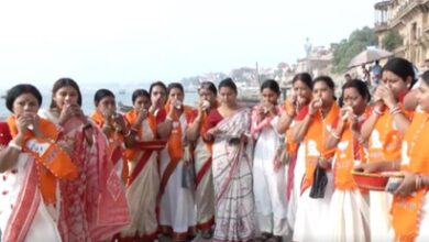 Varanasi gears up for PM Modi’s visit; women perform ‘shankhnaad’ to welcome Prime Minister