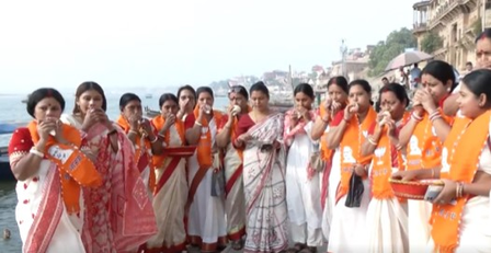 Varanasi gears up for PM Modi’s visit; women perform ‘shankhnaad’ to welcome Prime Minister