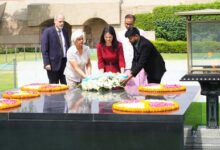 UNGA chief Annalena Baerbock pays homage to Mahatma Gandhi at Rajghat