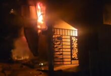 Women leap to safety as midnight blaze engulfs Bengaluru PG; video goes viral