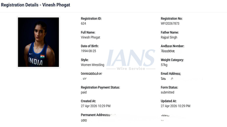 Vinesh’s registration has already been completed, Why is she creating unnecessary ruckus?: WFI chief Sanjay Singh (Ld)