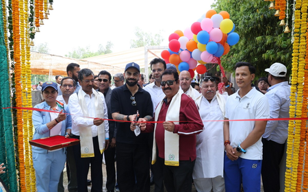 Be honest with your dreams, follow it with commitment: Kohli gives pep talk to school kids at cricket academy launch