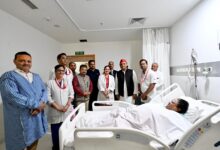 Akhilesh Yadav visits BJP MLA who was injured while burning SP chief’s effigy