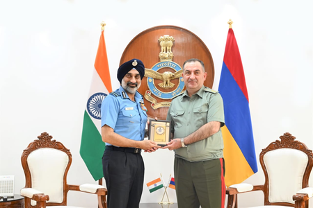 India and Armenia discuss enhancing bilateral air power ties