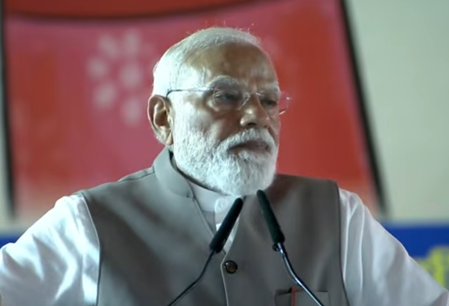 PM Modi blames SP, Cong for stalling women quota bill; vows to ensure its implementation