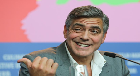 George Clooney says he disagrees with US administration, but ‘there’s no place for violence’
