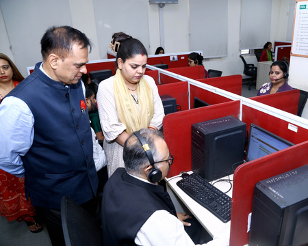 Rajasthan: Chief Secy, DGP inspect 181 helpline centre​