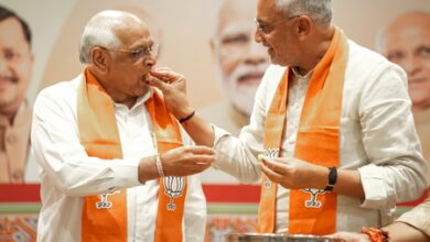 ‘Lotus bloomed due to workers’: Gujarat CM on poll victory​