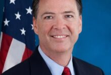 Former FBI director James Comey indicted over alleged threat to Trump