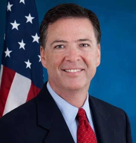 Former FBI director James Comey indicted over alleged threat to Trump
