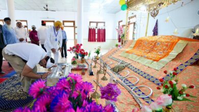 Rahul Gandhi visits Gurdwara in Andaman’s Campbell Bay; interacts with Sikh community members
