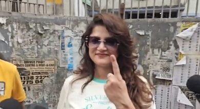 Actors Srabanti, Prosenjit Chatterjee vote in West Bengal polls, urge people to exercise franchise