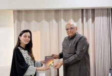 Sanskruti Jayana visits Lord Krishna’s Karmabhoomi Dwarka ahead of her debut with ‘Krishnavataram’