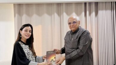 Sanskruti Jayana visits Lord Krishna’s Karmabhoomi Dwarka ahead of her debut with ‘Krishnavataram’