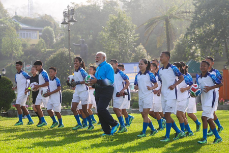 Sikkim: 17 footballers call match with PM Modi an unforgettable experience (Lead)