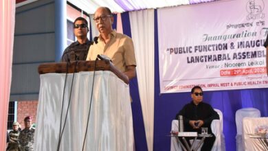 Manipur CM underscores peace as key to development, calls for unity