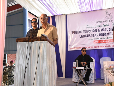 Manipur CM underscores peace as key to development, calls for unity