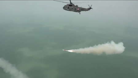 DRDO & Indian Navy achieve historic NASM-SR salvo launch, Rajnath Singh hails success