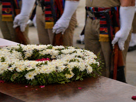 Bihar: Last rites of official held in Madhubani with full state honours