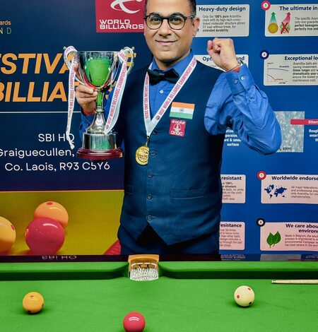 India’s Sourav Kothari outplays Advani to defend World Billiards title; Dr Mandaviya congratulates him