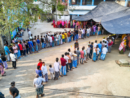 Bengal polls: 2nd phase recorded voting at 92.47 pc till midnight; average in two phases at 92.85 pc